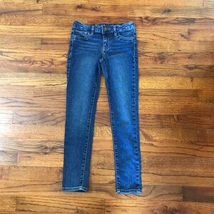 Gap Denim Blue Jeans Stretch Super Skinny Leg Legging Pants
Girls Small 
Waist
